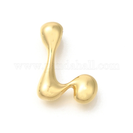 Стойки обшивки латунные бусины KK-S051-01G-L-1