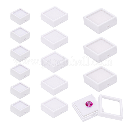 24 шт. шкатулка из акрила и пластика OBOX-BC0001-10-1