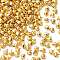 Iron Bell Charms, Nice For Christmas Day Decoration, Golden, 8x6mm, Hole: 1mm