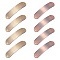 20Pcs 2 Style Brass Links Connectors, Long-Lasting Plated, Oval, Stamping Blank Tag, Mixed Color, 41x10x3mm, Hole: 1.4mm