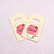 50Pcs Rectangle Plastic Gift Bag, Candy Shopping Packaging Bags, Word, 15x9cm, about 45~50pcs/bag