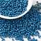 MIYUKI Round Rocailles Beads, Japanese Seed Beads, 8/0, (RR4485) Duracoat Dyed Opaque Juniper BeRRy, 3mm, Hole: 1mm, about 422~455pcs/10g