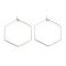 Non-Tarnish 316 Surgical Stainless Steel Earring Hoop, Ear Wire, Stainless Steel Color, 32mm, Hole: 2mm, Pin: 0.6mm