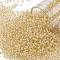 TOHO Round Seed Beads, Japanese Seed Beads, (770) Inside Color AB Crystal/Yellow Lined, 11/0, 2.2mm, Hole: 0.8mm, about 1110pcs/10g