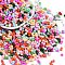 Glass Seed Beads, Round Hole, Peanut, Mixed Color, 3.5x6x3.5mm, Hole: 0.8mm, about 4500pcs/pound