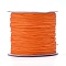Nylon Thread, Nylon Jewelry Cord for Custom Woven Jewelry Making, Orange, 0.6mm, about 142.16 yards(130m)/roll