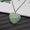 Natural Green Aventurine Pendant Necklaces, 19.69 inch(50cm)