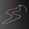 Non-Tarnish 304 Stainless Steel Box Chain Necklaces, with Lobster Claw Clasps, Stainless Steel Color, 45.8x0.2cm