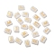 24Pcs Rectangle Natural Quartz Crystal Rune Stones, Healing Stones for Chakras Balancing, Crystal Therapy, Meditation, Reiki, Divination, 20x15x6.5mm