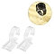 Plastic Bracelet Displays, Clear, 94x60x40mm