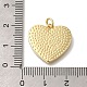Латунные микро проложить кубического циркония подвески KK-R002-15G-3