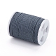 Круглый вощеный полиэфирный шнур YC-G006-01-1.0mm-17-3