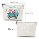 Мешки для хранения из поликоттонового холста ABAG-WH0029-053-2