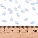 Непрозрачные цвета блестящие стеклянные бусины SEED-T006-02B-4