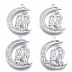 Подвески из нержавеющей стали 201 STAS-N098-195P-2