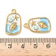 Подвески из нержавеющей стали 304 с эмалью STAS-I346-05G-06-3