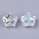Прозрачные стеклянные бусины GLAA-N035-01-B01-3