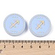 Фокальные бусины из пищевого силикона SIL-Z021-02C-3