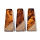 Подвески из смолы и дерева WOOD-F015-04B-1