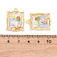 Подвески из эмали и сплава FIND-M060-01G-3