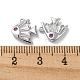Латунные микро проложить кубического циркония подвески KK-H460-33P-3