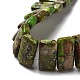 Синтетические имперские нитки из бисера яшмы G-Q050-A01-05-3