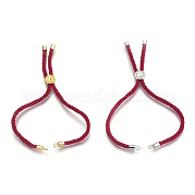 Изготовление браслетов из хлопка KK-F758-03G