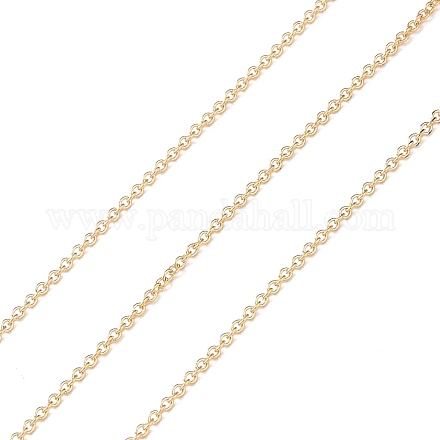Жёлтые золотые кабельные цепи CHC-M023-16G-1