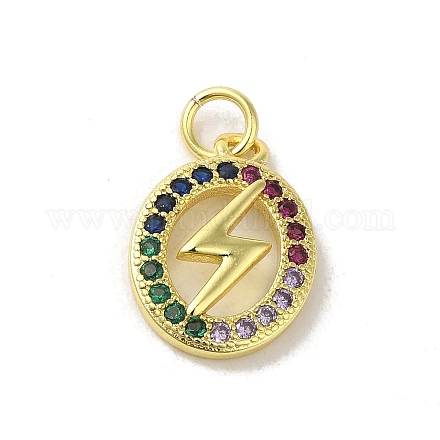 Латунные микро проложить кубического циркония подвески KK-M283-29C-02-1