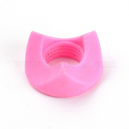 Силиконовый зажим для карандашей для детей AJEW-WH0189-89B-1
