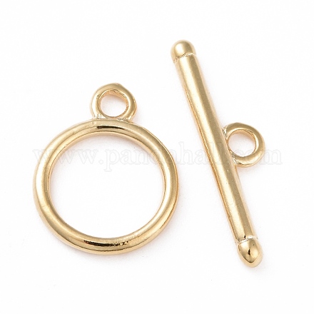 Экологически чистые латунные застежки-тоглы KK-D082-17G-1