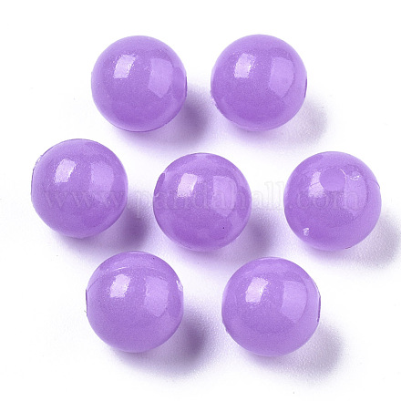 Светящиеся акриловые бусины MACR-N008-25A-6MM-1