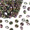 Preciosa® MAXIMA Crystal Round Stones, Czech Crystal, Aluminium Layer, Round(431 11 615 Chaton), 00030 281 Vitrail Medium, SS45(9.85~10.2mm)