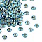 Preciosa® MAXIMA Crystal No Hotfix Flatback Stones, Czech Crystal, Dura Foiling, Round(438 11 615 Chaton Rose), 20490 200 Purple Velvet AB, SS10(2.7~2.9mm)