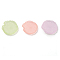 Luminous Transparent Resin Decoden Cabochons, Glow in the Dark Lotus Leaf, for Jewelry Making, Mixed Color, 27x4.5mm