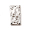 Non-Tarnish 304 Stainless Steel Pendant Rhinestone Settings, Rectangle, Stainless Steel Color, Fit For 1.2~2mm Rhinestone, 19.5x11x2.5mm, Hole: 1mm