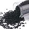 TOHO Round Seed Beads, Japanese Seed Beads, (49) Opaque Jet, 11/0, 2.2mm, Hole: 0.8mm, about 50000pcs/pound