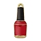 Alloy Pendants, with Enamel, Golden, Nail Polish Shape Charm, Brown, 26x9.5x3.5mm, Hole: 1.8mm