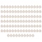 Golden Plated Enamel Alloy Charms, Enamelled Sequins, Flat Round, White, Letter.T, 14x12x2mm, Hole: 1.5mm, 100pcs/Box