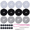 GORGECRAFT 16 Pack 39 Inch Drawstring Cords Replacement Universal Drawstrings with 2 Pieces Flexible Easy Threader Drawstring Tool for Jackets Coats Pants Swim Trunks Shoe Laces Tote Bags