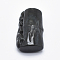 Natural Ice Rainbow Obsidian Pendants, 32x18x10.5mm, Hole: 1.5mm