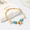 Bohemian Shell Bead Bracelets, Summer Beach Vacation Starfish Bracelets for Women