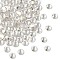 Preciosa® MAXIMA Crystal No Hotfix Flatback Stones, Czech Crystal, Dura Foiling, Round(438 11 615 Chaton Rose), 00030 242 Argent Flare, SS6(1.9~2.1mm)