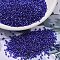 MIYUKI Delica Beads, Cylinder, Japanese Seed Beads, 11/0, Silver Lined, (DB0047) Silver-Lined Cobalt, 1.3x1.6mm, Hole: 0.8mm, about 100000pcs/500g