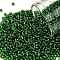 TOHO Round Seed Beads, Japanese Seed Beads, (27B) Silver Lined Grass Green, 11/0, 2.2mm, Hole: 0.8mm, about 50000pcs/pound