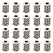 Zinc Alloy Beads, Imitation Woven Rattan Pattern, Column, Antique Silver, 10x7mm, Hole: 3mm, 20pcs/box