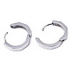Серьги-кольца Huggie Hoop из нержавеющей стали 304 STAS-R115-22P-2