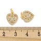 Подвески из латуни KK-Z044-23G-3