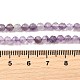 Природный аметист нитей бисера G-S387-A02-4mm-5
