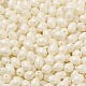 Выпечка расписных стеклянных бусин SEED-C004-04G-3